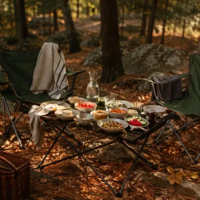 Wilderness Provision Table With Quiet Comfort