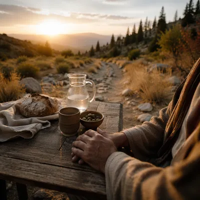 Provision Table in Dawn Wilderness