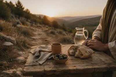 Dawn Provision Table in Wilderness