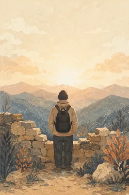 Redemption Sunrise Beyond a Broken Wall
