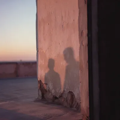 Redemption Sunrise Over Broken Courtyard Wall