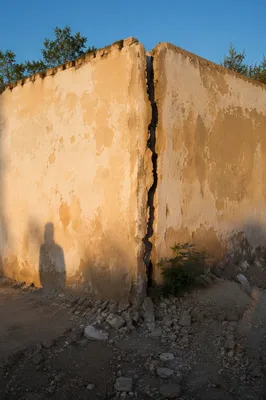 Redemption Sunrise Over a Broken Wall