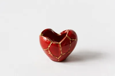 Kintsugi Heart Vessel of Emotional Restoration