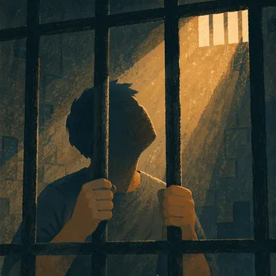 Salvation Light Through Prison Bars
