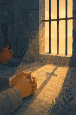 Salvation Light Through Prison Bars