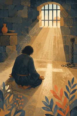 Salvation Light Through Prison Bars