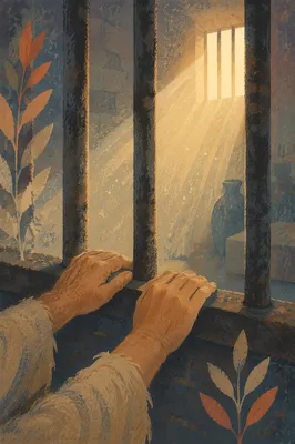 Salvation Light Through Prison Bars