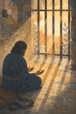 Salvation Light Through Prison Bars