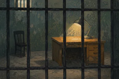 Salvation Light Through Prison Bars