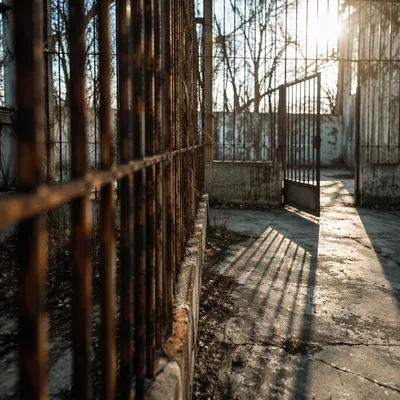 Salvation Light Through Prison Bars