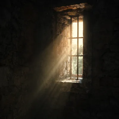 Salvation Light Through Prison Bars