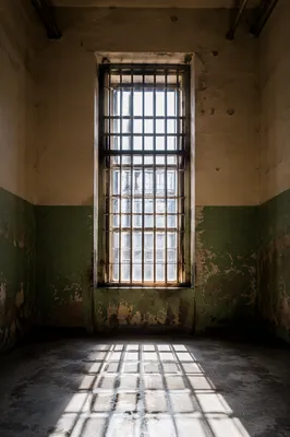Salvation Light Breaking Through Prison Bars