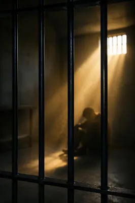 Salvation Light Through Prison Bars