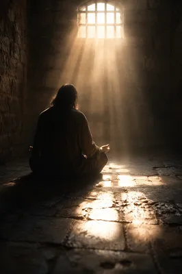 Salvation Light Through Prison Bars