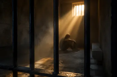 Salvation Light Through Prison Bars