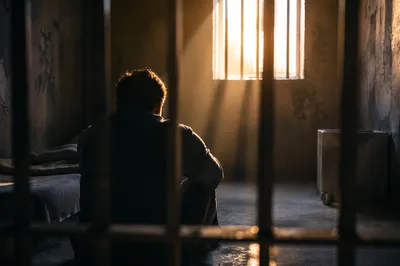 Salvation Light Through Prison Bars