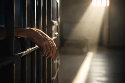 Salvation Light Through Prison Bars
