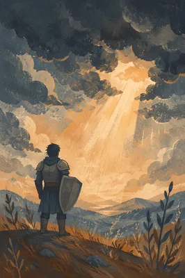 Armor of God at Stormy Dawn