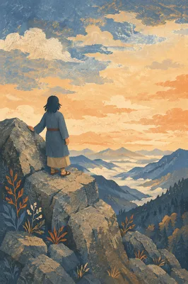 Standing Firm on the Mountain Rock