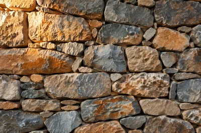 Mountain Stone Wall of Enduring Strength