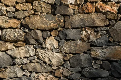 Mountain Stone Wall of Enduring Strength