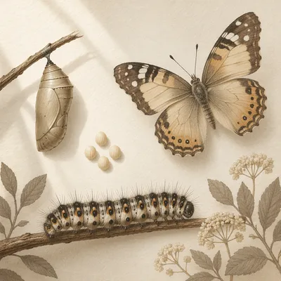 Butterfly Transformation Symbol of Hopeful Renewal