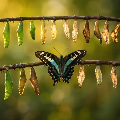 Butterfly Emergence and Emotional Transformation