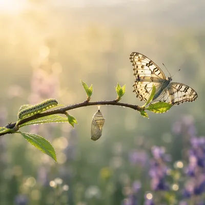 Caterpillar to Butterfly Renewal Sequence