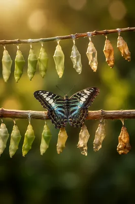 Butterfly Emergence and Emotional Transformation