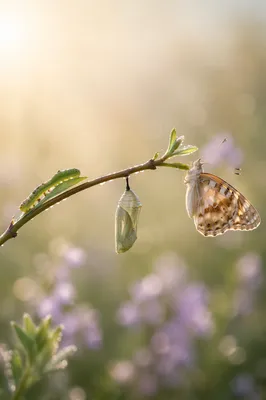 Caterpillar to Butterfly Renewal Sequence