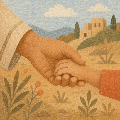 Tender Trust Between Parent and Child