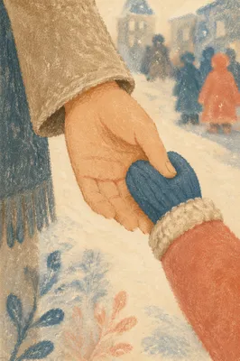 Child Holding Adult Hand in Trust