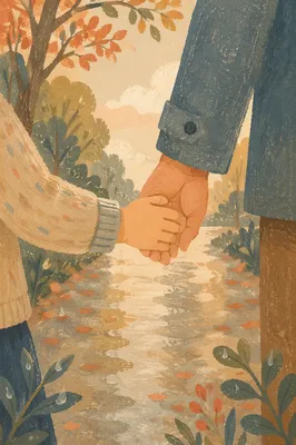 Child Holding Adult Hand in Trust