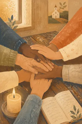Many Hands United in Prayer Fellowship