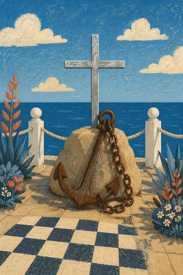 Anchor and Cross Hope by the Sea