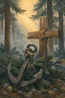 Anchor and Cross in Evergreen Hope