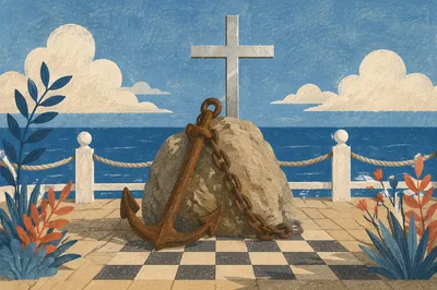 Anchor and Cross Hope by the Sea