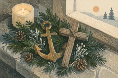 Anchor and Cross Hope in Evergreen
