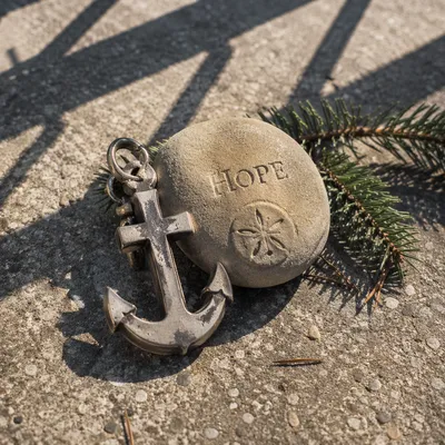 Anchor and Cross Hope Still Life