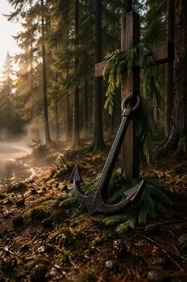 Anchor and Cross in Evergreen Hope