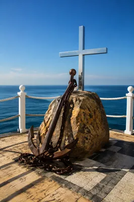 Coastal Anchor Cross Symbol of Hope
