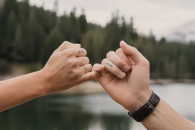Anchor and Cross Pinky Promise of Hope