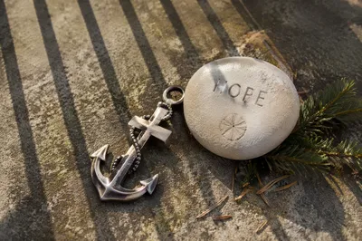 Anchor and Cross Hope Still Life