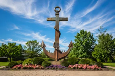 Anchor Cross Hope Garden Monument