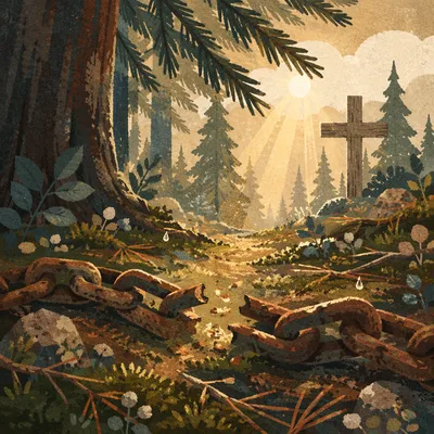 Broken Chains of Freedom in Evergreen Forest