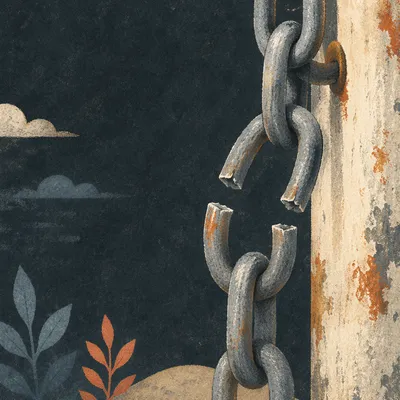 Broken Chain Symbol of Freedom