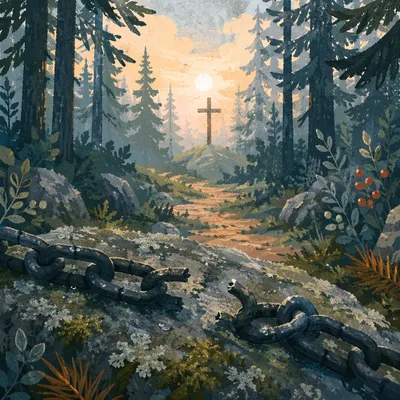 Broken Chains of Freedom in Evergreen Forest