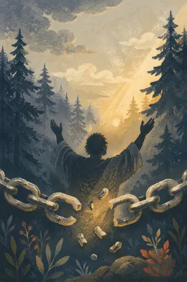 Broken Chains Freedom in Evergreen Dawn