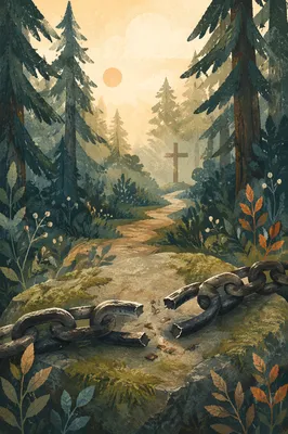 Broken Chains by Evergreen Forest Cross