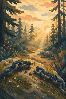 Broken Chains on Evergreen Forest Path